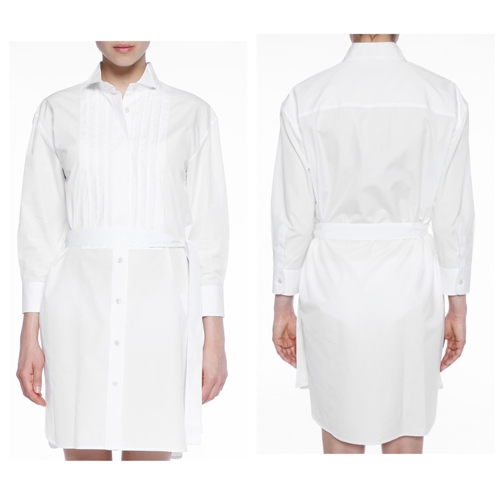 NWT BURBERRY Pleated Panel Dress